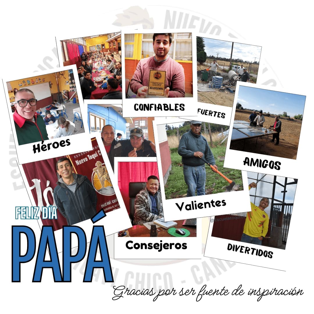 JUNIO: CELEBRAMOS A NUESTROS HÉROES, CELEBRAMOS A PAPÁ